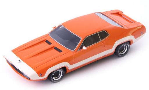 Diecast model cars Plymouth Road Runner 1/43 AutoCult Rapid Transit orange/Dekor 1971 Plymouth Road Runner 1/43 AutoCult Rapid Transit orange/Dekor 1971 diecast model cars