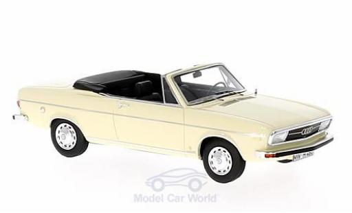 Diecast model cars Audi 100 LS 1/43 AutoCult LS Cabriolet beige 1969 Audi 100 LS 1/43 AutoCult LS Cabriolet beige 1969 diecast model cars