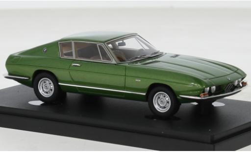 Bmw 2800 1/43 AutoCult Autocult/Avenue 43 GTS Frua metallise green 1969 diecast model cars