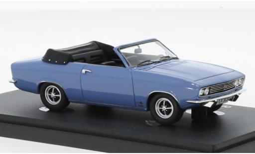 Diecast model cars Opel Manta 1/43 AutoCult Autocult/Avenue 43 A cabriolet Karmann blue 1971 Opel Manta 1/43 AutoCult Autocult/Avenue 43 A cabriolet Karmann blue 1971 diecast model cars