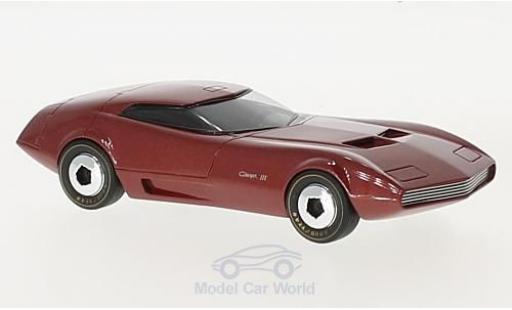 Diecast model cars Dodge Charger 1968 1/43 AutoCult III metallic red 1968 Dodge Charger 1968 1/43 AutoCult III metallic red 1968 diecast model cars