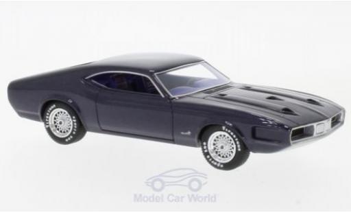 Diecast model cars Ford Mustang 1970 1/43 AutoCult Milano metallic purple 1970 Ford Mustang 1970 1/43 AutoCult Milano metallic purple 1970 diecast model cars
