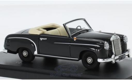 Diecast model cars Mercedes 180 1/43 AutoCult Cabriolet A Predotyp black 1953 Mercedes 180 1/43 AutoCult Cabriolet A Predotyp black 1953 diecast model cars