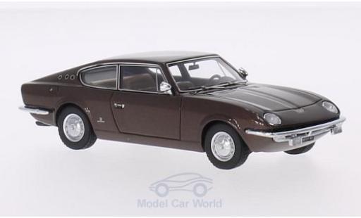 Diecast model cars Fiat 125 1/43 AutoCult Samantha Vignale metallic brown 1967 Fiat 125 1/43 AutoCult Samantha Vignale metallic brown 1967 diecast model cars
