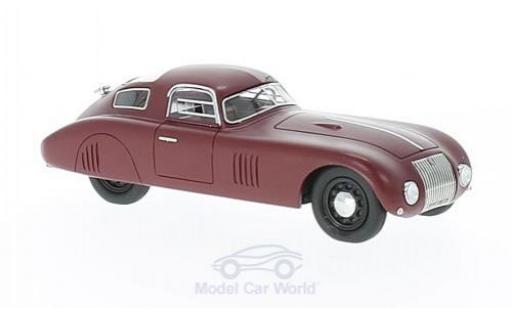 Diecast model cars Fiat 1500 1/43 AutoCult Barchetta Kompressor red 1943 Fiat 1500 1/43 AutoCult Barchetta Kompressor red 1943 diecast model cars