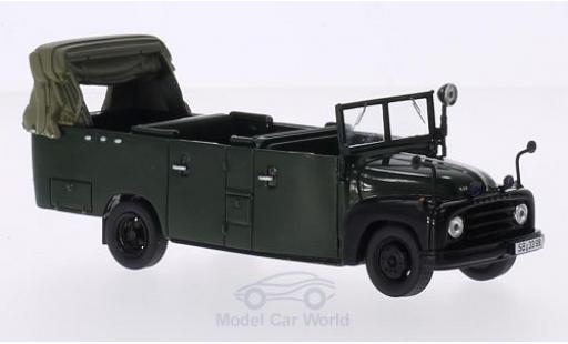 Diecast model cars Hanomag L28 1/43 AutoCult Gruppenkraftwagen green 1955 Hanomag L28 1/43 AutoCult Gruppenkraftwagen green 1955 diecast model cars