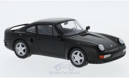 Diecast model cars Porsche 956 1/43 AutoCult V8 matt-black 1988 Porsche 956 1/43 AutoCult V8 matt-black 1988 diecast model cars