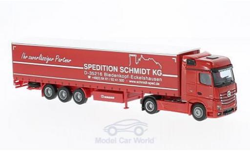 Mercedes Actros 1/87 AWM 2 Big. Aerop. Schmidt G-KSZ diecast model cars