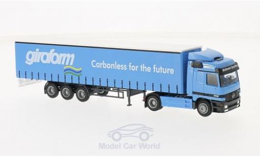 Mercedes Actros 1/87 AWM L Aerop. Wellmeier/Giroform G-KSZ diecast model cars