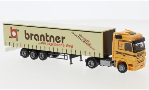 Diecast model cars Mercedes Actros 1/87 AWM LH/Aerop. Brantner G-KSZ Mercedes Actros 1/87 AWM LH/Aerop. Brantner G-KSZ diecast model cars