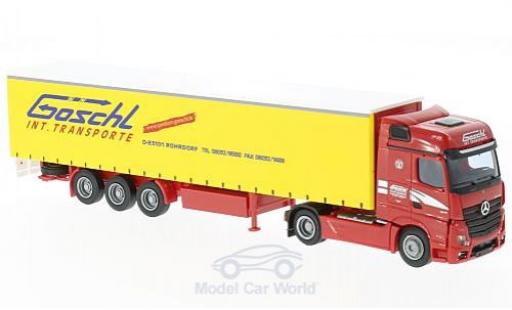 Mercedes Actros 1/87 AWM 2 Big. Aerop. Göschl G-KSZ diecast model cars