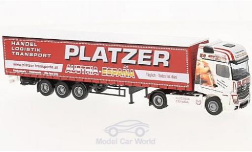 Mercedes Actros 1/87 AWM 2 Big. Aerop. Platzer (A) G-KSZ diecast model cars