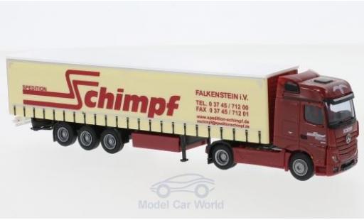 Mercedes Actros 1/87 AWM 2 Big./Aerop. Schimpf G-KSZ diecast model cars