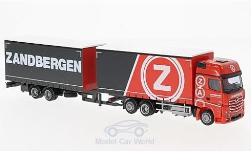 Mercedes Actros 1/87 AWM 2 Giga Zandbergen Jumbo-G-KTaHZ diecast model cars