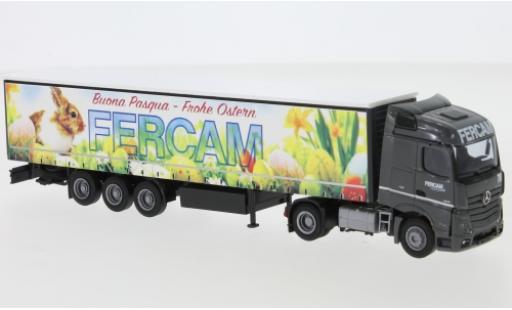 Diecast model cars Mercedes Actros 1/87 AWM 5 Strem./Aerop. FERCAM G-KSZ Mercedes Actros 1/87 AWM 5 Strem./Aerop. FERCAM G-KSZ diecast model cars