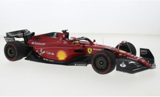Diecast model cars Ferrari F1 1/18 BBR Models -75 No.16 Formel 1 GP Bahrain 2022 Ferrari F1 1/18 BBR Models -75 No.16 Formel 1 GP Bahrain 2022 diecast model cars