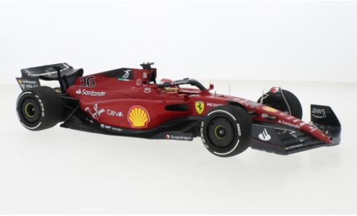 Diecast model cars Ferrari F1 1/18 BBR Models -75 No.16 Scuderia Formel 1 GP Australien 2022 Ferrari F1 1/18 BBR Models -75 No.16 Scuderia Formel 1 GP Australien 2022 diecast model cars