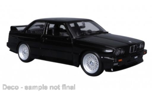 Diecast model cars Bmw M3 1/24 Burago Bburago (E30) black 1988 Bmw M3 1/24 Burago Bburago (E30) black 1988 diecast model cars