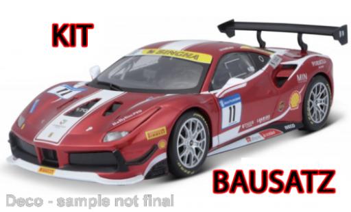 Diecast model cars Ferrari 488 1/24 Burago Bburago Challenge No.11 Ferrari 488 1/24 Burago Bburago Challenge No.11 diecast model cars