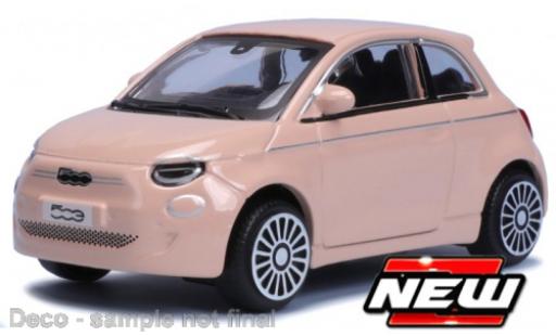 Fiat 500 1/43 Burago Bburago e pink 2021 diecast model cars