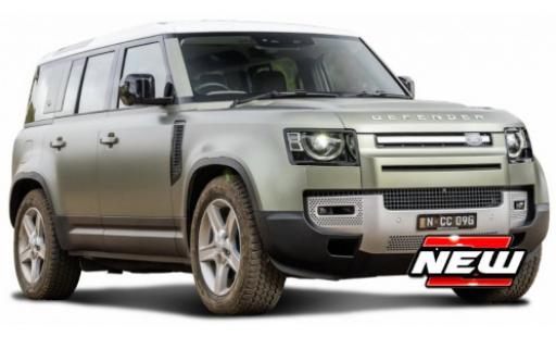 Diecast model cars Land Rover Defender 1/24 Burago 110 metallise green/white Land Rover Defender 1/24 Burago 110 metallise green/white diecast model cars