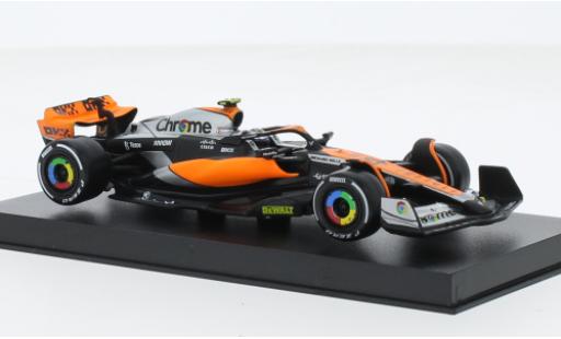 Diecast model cars McLaren F1 1/43 Burago Bburago MCL60 No.4 Team formule 1 GP Grande-Bretagne 2023 McLaren F1 1/43 Burago Bburago MCL60 No.4 Team formule 1 GP Grande-Bretagne 2023 diecast model cars