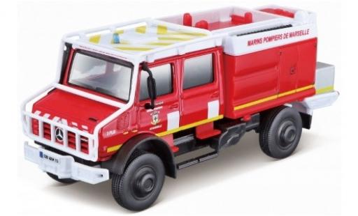 Mercedes Unimog 1/50 Burago U5000 Marins Pompiers De Marseille diecast model cars