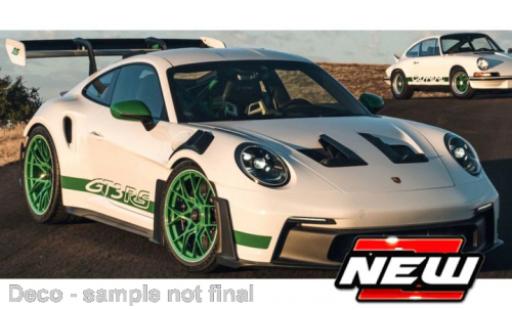 Diecast model cars Porsche 992 GT3 R 1/43 Burago Bburago 911  S white/green 2023 Porsche 992 GT3 R 1/43 Burago Bburago 911  S white/green 2023 diecast model cars
