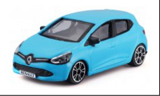 Diecast model cars Renault Clio 1/43 Burago blue clair 2013 Renault Clio 1/43 Burago blue clair 2013 diecast model cars