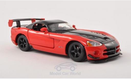 Diecast model cars Dodge Viper 1/24 Burago SRT10 ACR red/black Dodge Viper 1/24 Burago SRT10 ACR red/black diecast model cars