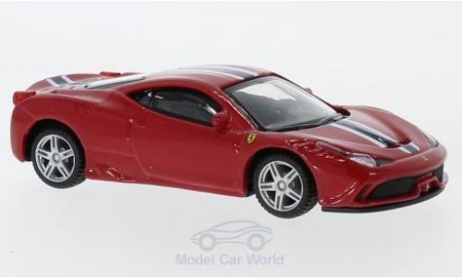 Diecast model cars Ferrari 458 1/43 Burago Speciale red/white pull-back Ferrari 458 1/43 Burago Speciale red/white pull-back diecast model cars