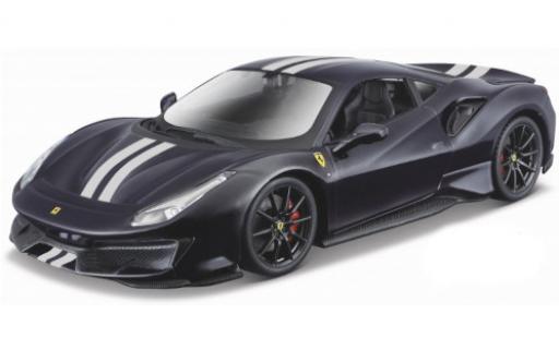Ferrari 488 1/24 Burago Pista blue/grey 2018 diecast model cars