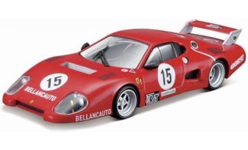 Diecast model cars Ferrari 512 1/43 Burago BB Series II No.15 Bellancauto 1000km Monza 1981 M.Flammini/S.Dini/F.Violati Ferrari 512 1/43 Burago BB Series II No.15 Bellancauto 1000km Monza 1981 M.Flammini/S.Dini/F.Violati diecast model cars