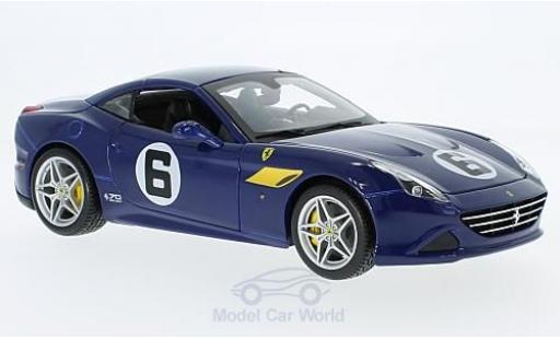 Diecast model cars Ferrari California 1/18 Burago T blue The Sunoco 70 Jahre Ferrari California 1/18 Burago T blue The Sunoco 70 Jahre diecast model cars