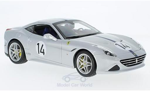 Diecast model cars Ferrari California 1/18 Burago T grey/blue The Hot Rod 70 Jahre Ferrari California 1/18 Burago T grey/blue The Hot Rod 70 Jahre diecast model cars