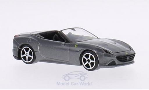 Diecast model cars Ferrari California 1/64 Burago T metallic grey Ferrari California 1/64 Burago T metallic grey diecast model cars