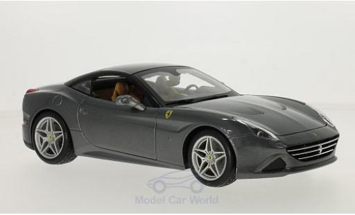 Diecast model cars Ferrari California 1/18 Burago T metallic grey/black Ferrari California 1/18 Burago T metallic grey/black diecast model cars
