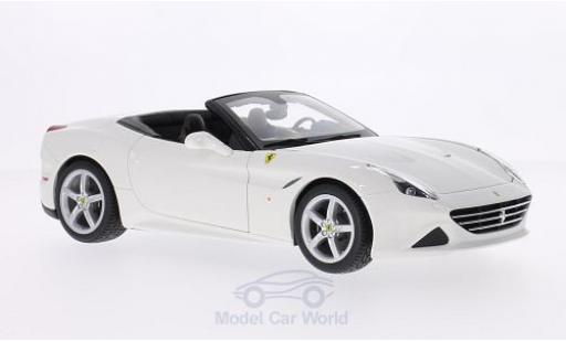 Ferrari California 1/18 Burago T white 2014 offen ohne Vitrine diecast model cars