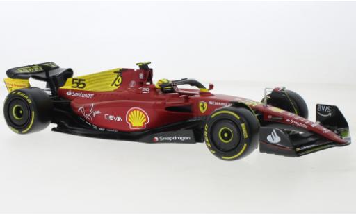 Ferrari F1 1/18 Burago Bburago -75 No.55 Scuderia Formel 1 GP Monza 2022 1:18 diecast model cars