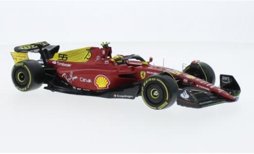 Ferrari F1 1/24 Burago Bburago -75 No.55 Scuderia Formel 1 GP Monza 2022 1:24 diecast model cars