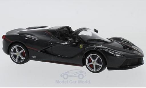 Diecast model cars Ferrari LaFerrari 1/43 Burago Laferrari Aperta black Ferrari LaFerrari 1/43 Burago Laferrari Aperta black diecast model cars