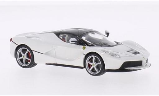 Ferrari LaFerrari 1/43 Burago La white diecast model cars