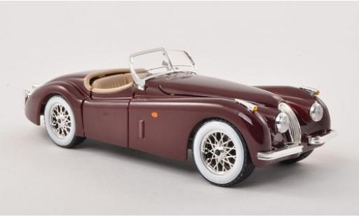 Jaguar XK 1/24 Burago 120 Roadster red 1948 diecast model cars