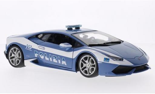 Lamborghini Huracan 1/18 Burago LP 610-4 Polizia diecast model cars