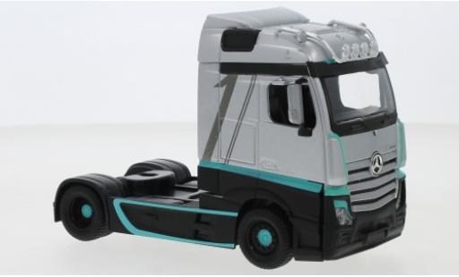 Diecast model cars Mercedes Actros 1/43 Burago Gigaspace Custom grey/Dekor 2020 Mercedes Actros 1/43 Burago Gigaspace Custom grey/Dekor 2020 diecast model cars