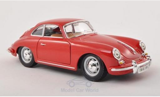 Diecast model cars Porsche 356 1/24 Burago B red 1961 Porsche 356 1/24 Burago B red 1961 diecast model cars
