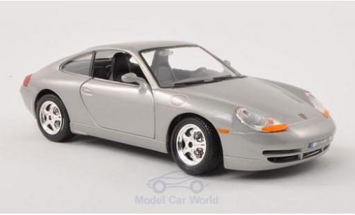 Diecast model cars Porsche 996 SC 1/24 Burago 911 () Carrera grey Porsche 996 SC 1/24 Burago 911 () Carrera grey diecast model cars