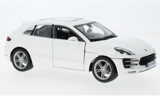 Porsche Macan 1/24 Burago Bburago weiss 1:24 diecast model cars