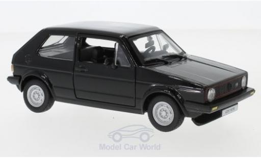 Diecast model cars Volkswagen Golf V 1/24 Burago MKI GTI black 1979 Volkswagen Golf V 1/24 Burago MKI GTI black 1979 diecast model cars