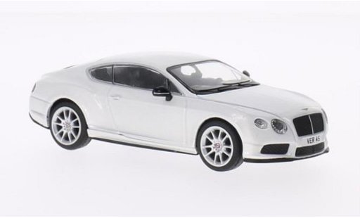 Bentley Continental GT V8 S 1/43 Corgi white LHD diecast model cars